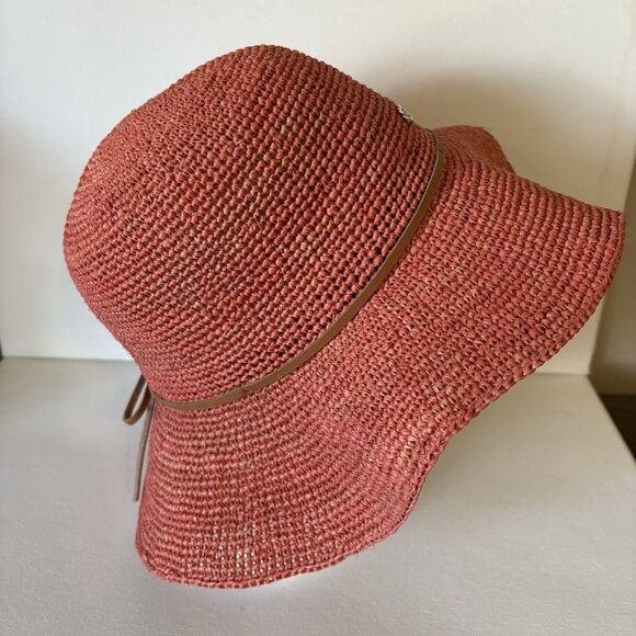 Flora Bella Sun Hat Pink Natural Paper Straw Summer Beach Vacation Resort Cruise main image 8